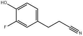 3-fluoro-4-hydroxy-benzenepropanenitrile