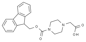 4-FMOC-哌嗪-1-基乙酸