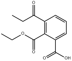 Ethyl 2-carboxy-6-propionylbenzoate
