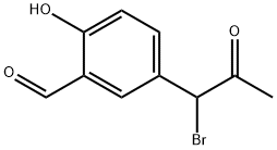 5-(1-Bromo-2-oxopropyl)-2-hydroxybenzaldehyde