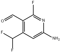 6-Amino-4-(difluoromethyl)-2-fluoropyridine-3-carboxaldehyde