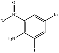 Benzenamine, 4-bromo-2-iodo-6-nitro-