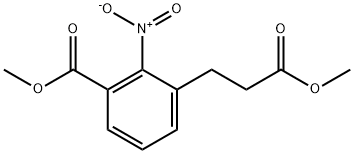 Methyl 3-(3-methoxy-3-oxopropyl)-2-nitrobenzoate