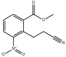 Methyl 2-(2-cyanoethyl)-3-nitrobenzoate