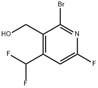 2-Bromo-4-(difluoromethyl)-6-fluoropyridine-3-methanol