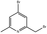 Pyridine, 4-bromo-2-(bromomethyl)-6-methyl-