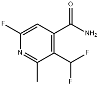 3-(Difluoromethyl)-6-fluoro-2-methylpyridine-4-carboxamide