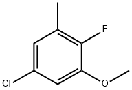 Benzene, 5-chloro-2-fluoro-1-methoxy-3-methyl-