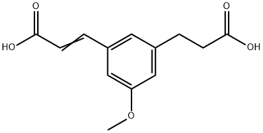 3-(2-Carboxyethyl)-5-methoxycinnamic acid