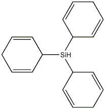 Tri(cyclohexa-2,5-dien-1-yl)silane