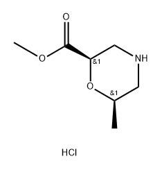 rel-methyl (2R,6R)-6-methylmorpholine-2-carboxylate hydrochloride