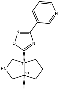 rac-3-{5-[(3aR,6aR)-octahydrocyclopenta[c]pyrrol-3a-yl]-1,2,4-oxadiazol-3-yl}pyridine, cis