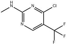 2-Pyrimidinamine, 4-chloro-N-methyl-5-(trifluoromethyl)-