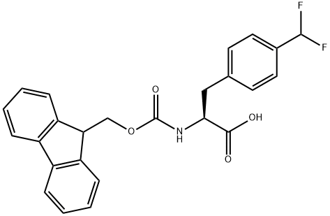 (S)-2-((((9H-芴-9-基)甲氧基)羰基)氨基)-3-(4-(二氟甲基)苯基)丙酸