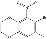 6-bromo-7-methyl-5-nitro-2,3-dihydrobenzo[b][1,4]dioxine