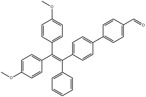 4'-(2,2-双(4-甲氧基苯基)-1-苯乙烯基)-[1,1'-联苯]-4-甲醛