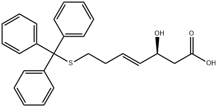 (3S)-3-hydroxy-7-tritylsulfanylhept-4-enoic acid
