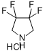 3,3,4,4-tetrafluoropyrrolidinium chloride