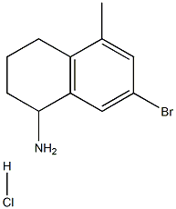 7-溴-5-甲基-1,2,3,4-四氢萘-1-胺盐酸盐