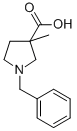 1-苄基-3-甲基吡咯烷-3-羧酸