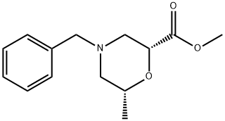 (2R,6R)-methyl 4-benzyl-6-methylmorpholine-2-carboxylate