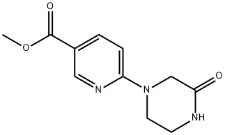 Methyl 6-(3-oxo-1-piperazinyl)-3-pyridinecarboxylate