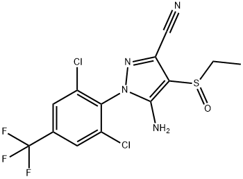 5-Amino-1-[2,6-dichloro-4-(trifluoromethyl)phenyl]-4-(ethylsulfinyl)-1H-pyrazole-3-carbonitrile