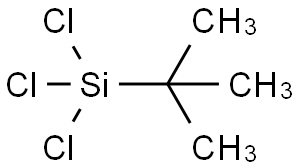 trichloro(1,1-dimethylethyl)-silan