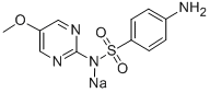Sulpamethoxydiazine sodium