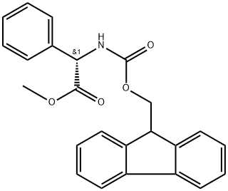 Benzeneacetic acid, α-[[(9H-fluoren-9-ylmethoxy)carbonyl]amino]-, methyl ester, (αS)-