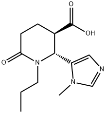 trans-2-(1-methyl-1H-imidazol-5-yl)-6-oxo-1-propylpiperidine-3-carboxylic acid