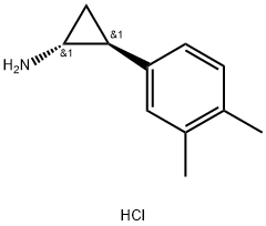 trans-2-(3,4-dimethylphenyl)cyclopropan-1-amine hydrochloride