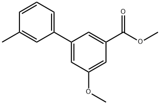[1,1'-Biphenyl]-3-carboxylic acid, 5-methoxy-3'-methyl-, methyl ester