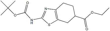 2-tert-ButoxycarbonylaMino-4,5,6,7-tetrahydro-benzothiazole-6-carboxylic acid ethyl ester