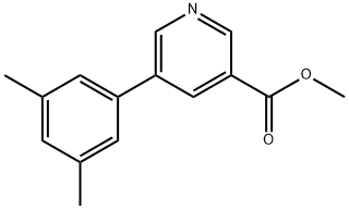 3-Pyridinecarboxylic acid, 5-(3,5-dimethylphenyl)-, methyl ester