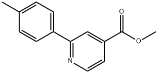 4-Pyridinecarboxylic acid, 2-(4-methylphenyl)-, methyl ester