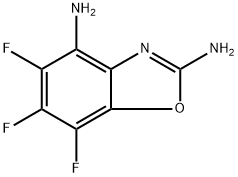 2,4-Benzoxazolediamine, 5,6,7-trifluoro-