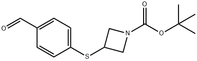 3-((4-甲酰基苯基)硫基)氮杂环丁烷-1-羧酸叔丁酯