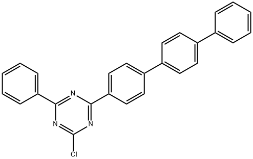 2-([1,1':4',1''-terphenyl]-4-yl)-4-chloro-6-phenyl-1,3,5-triazine