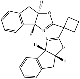 (3aS,3'aS,8aR,8'aR)-2,2'-环丁亚基双[3a,8a-二氢-8H-茚并[1,2-d]噁唑]