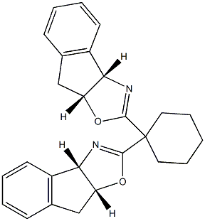 (3aS,3a'S,8aR,8a'R)-2,2'-Cyclohexylidenebis[8,8a-dihydro -3aH-indeno[1,2-d]oxazole],99%e.e.