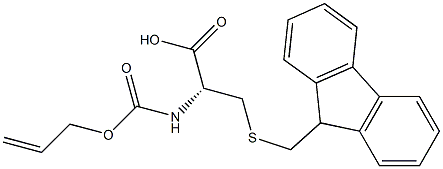 S-((9H-fluoren-9-yl)methyl)-N-((allyloxy)carbonyl)-L-cysteine