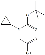 2-[环丙基-[(2-甲基丙-2-基)氧基羰基]氨基]乙酸