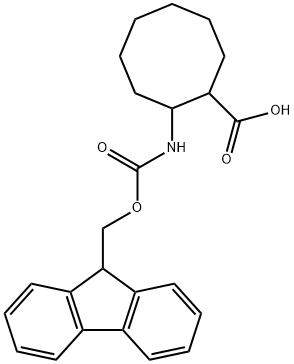 2-({[(9H-fluoren-9-yl)methoxy]carbonyl}amino)cy clooctane-1-carboxylic acid