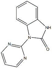 2H-Benzimidazol-2-one, 1,3-dihydro-1-(2-pyrimidinyl)-