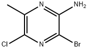 2-Pyrazinamine, 3-bromo-5-chloro-6-methyl-