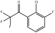 1-(2-chloro-3-fluorophenyl)-2,2,2-trifluoroethan-1- one