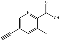 5-ethynyl-3-methylpyridine-2-carboxylic acid