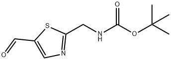 tert-butyl N-[(5-formyl-1,3-thiazol-2-yl)methyl]carbamate