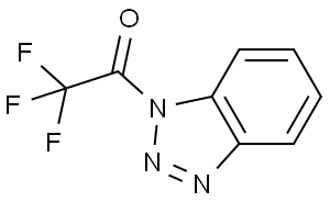 1H-Benzotriazole, 1-(trifluoroacetyl)- (9CI)